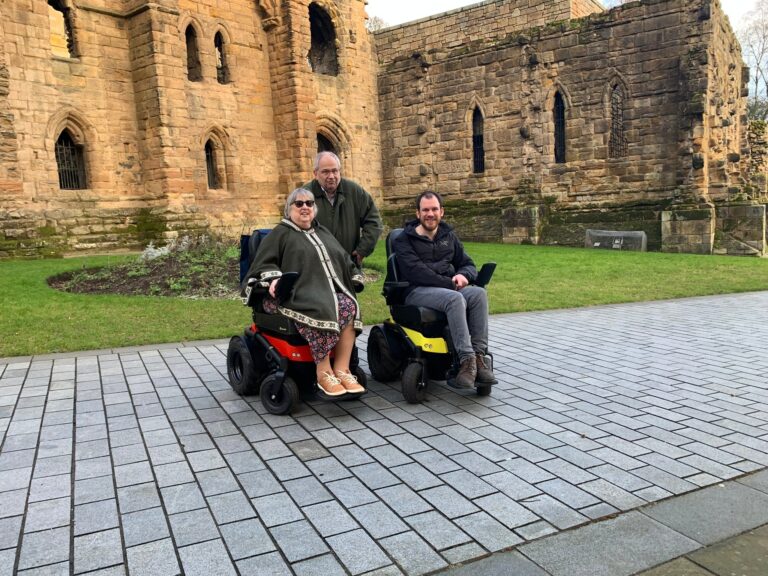 freedom one life Series 5 powered wheelchair handed over first production